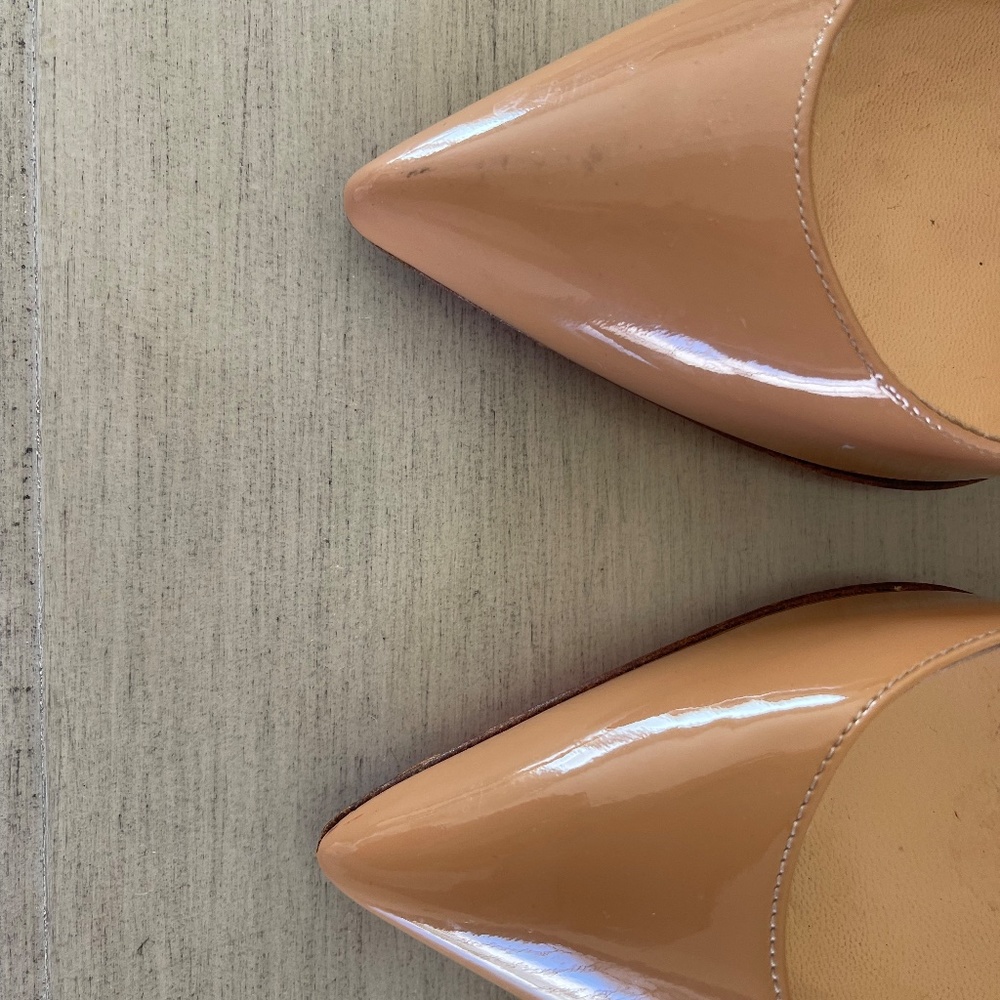 Christian Louboutin Pigalle Follies Patent Leather Nude (OBO) - Picture 2 of 12